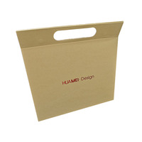 2025 HUAMEI Design imprimé Logo carton rigide blanc pliable boîte de papier cadeau échantillon magnétique de luxe boîte-cadeau avec poignée