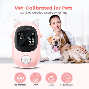 Kit per <span class=keywords><strong>Test</strong></span> di Diabete Felino, Strisce Reattive e Strumento di Monitoraggio della Glicemia per Cani e Gatti - Product Image 2