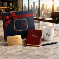 Ensemble cadeau d'entreprise personnalisé avec logo, carnet, tasse, stylo, carte de remerciement, vente en gros, souvenir d'entreprise, cadeau promotionnel