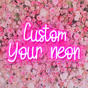Ordine minimo 1 pezzo Dropshipping ordine all'ingrosso Led luce al Neon personalizzata insegna al Neon logo personalizzato piccola borsa al Neon - Product Image 1