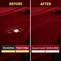 Peinture automobile acrylique transparente rouge fer 1K couleur bonbon avec application par pulvérisation pour la retouche automobile et les revêtements personnalisés (OEM/ODM)