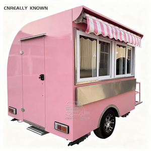 รถขายอาหารเคลื่อนที่แบบกำหนดเอง OEM สำหรับร้านขายเบอร์เกอร์พิซซ่า อาหารว่าง เคบับ พร้อม VIN CE COC - Product Image 3