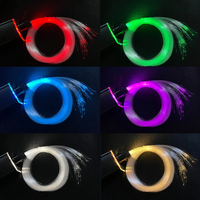 Kit plafond ciel étoilé pour toit de voiture LED fibre optique étoile filante étoile pour voiture avec télécommande