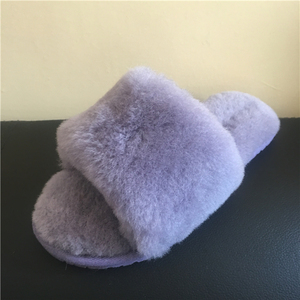 ผลิตภัณฑ์ดูแลรถยนต์ รองเท้าแตะหนังแกะแท้สำหรับผู้หญิง - Product Image 4