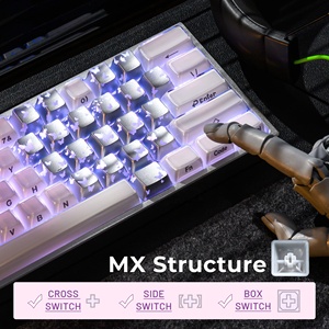 XVX Keycaps FlutterBloom OEM Profile Bàn phím cơ IMD-<span class=keywords><strong>Tech</strong></span> 21 phím Tất cả các công tắc MX và bản sao theo phong cách MX Chất liệu PBT+PC - Product Image 6