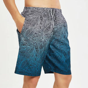 Summer Classical <b>Shorts</b> Men Elastic Basic Solid <b>Shorts</b> <b>Polyester</b> Washed <b>Shorts</b> for Men - Product Image 2