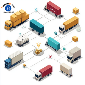 Frete Marítimo Agente de Transporte Da China para a Dinamarca Marrocos Ddp Forwarder China para a Suíça Fba Porta a Porta - Product Image 1