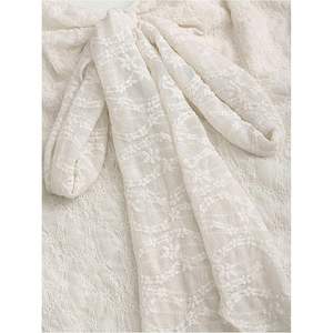 Haut peplum sans manches en dentelle pour femme, à nouer devant, respirant, idéal pour l'été - Product Image 3