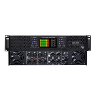 Amplificateur de puissance professionnel POD-4800 4 canaux 2U 4x800W à montage en rack pour système de sonorisation de scène