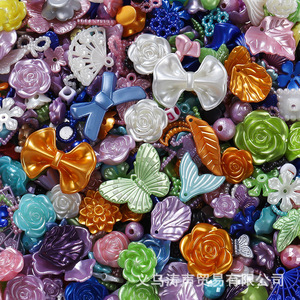Acrylic <b>Beads</b> Mixed Shapes For Jewelry Making Spring 2023 Jinhua Origin AC2180 Environmental Friendly - Product Image 3