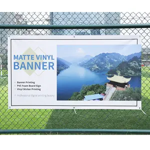 Outdoor Vinyl Banners Outdoor Billboard Advertising Vinyl Backdrops Custom Banner Oversized Printing Services