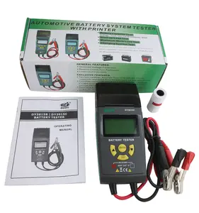 Duoyi medidor de bateria de carro dy3015c, testador de bateria de carro de 12v, ups e 12v & 24v, opção de seis idiomas da impressora, multilínguagem