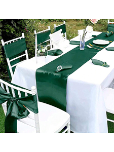 1/10pcs Decoração Do Casamento Bowknot Cadeira Sashes, Feito de flâmulas de cetim/fitas, Adequado para Banquetes Cadeiras. - Product Image 3