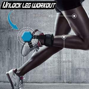 أساور معصم مبطنة تلتف حزام الكاحل D للتمارين الرياضية واللياقة البدنية - Product Image 4