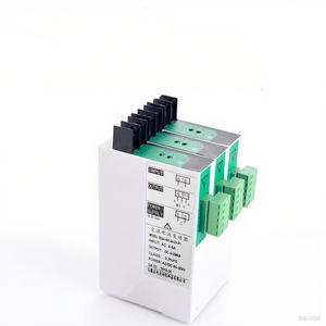 Transmetteur de courant alternatif haute précision série TEB-AI, isolation 3 ports, sortie 4-20mA 0-10V, montage sur rail DIN - Product Image 2