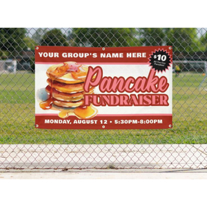 Tùy Chỉnh Đầy Đủ Màu Sắc Biểu Ngữ Truyền Nhiệt In Lớn Vải Biểu Ngữ Cờ Cho Quảng Cáo - Product Image 1