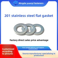 Rondelle plate, rondelle à vis chinoise, rondelle à vis DIN125 pour l'industrie de la construction, tailles de vis compatibles M3-M30, spécifications complètes