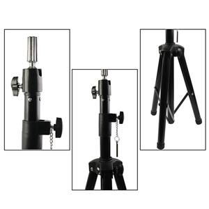 Support réglable pour perruques avec pince de coiffure, trépied, outil d'extension de cheveux avec support de tête - Product Image 2