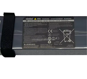 Batería 100% Original de 36V 7650mah 10200mah para Xiaomi <span class=keywords><strong>Ninebot</strong></span> F20 <span class=keywords><strong>F25</strong></span> F30 F40, Accesorios para Patinetes Eléctricos - Product Image 3