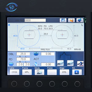SJ optik optik SE-1200 otomatik optik Lens düzeltici 3D tam desensiz otomatik Edger tarayıcı ile - Product Image 4