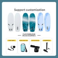 Fabricado En China Wing Foil Board Carbon Fiber EPS Surfboard Foilboard