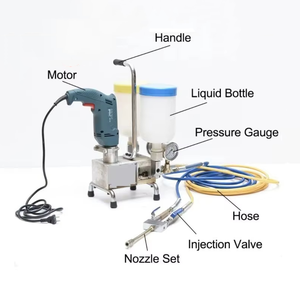 High Quality Concrete Crack Repair High Pressure Grout Packer Epoxy Grouting Machine Injection Other <strong>Waterproof</strong> <strong>Materials</strong> - Product Image 2