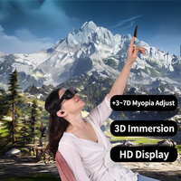 Gafas de pantalla Oled polarizadas ajustables de Venta caliente 3D para Tv Cinema Pc Gafas de realidad virtual unisex Vr
