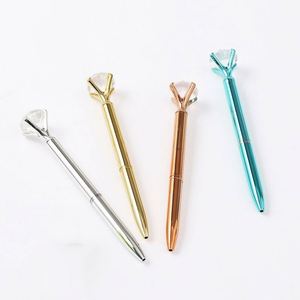 Bolígrafos Promocionales de Metal con Cristal de Diamante Grande y Punta de 1.0 mm - Product Image 3