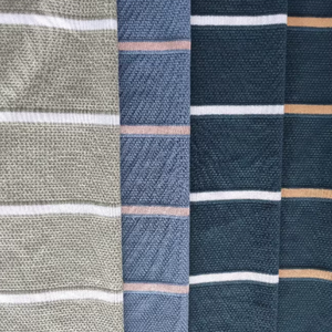 उच्च गुणवत्ता वाले कई रंग यार्न रंगे हुए जैक्वार्ड पोलो कपड़े आरामदायक सांस लेने योग्य कपड़ा कच्चे माल - Product Image 6