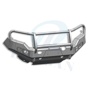 Hilux บัมเปอร์หน้า<span class=keywords><strong>2021</strong></span> Hilux,บั๊มเปอร์ด้านหน้าและด้านหลังบาร์กันชนสำหรับ Mitsubishi 2022 Triton L200พร้อมไฟสองดวง - Product Image 6