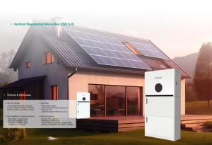 Sistema de Almacenamiento de Energía Solar Híbrido Apilable de 3 Piezas con Batería LFP de 15.36 kWh y Inversor <span class=keywords><strong>Ares</strong></span> 5KAL de 5 kW - Product Image 5