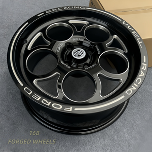 Rines Personalizados de Aleación de Aluminio Forjado 168, 4x108 4x135 4x139.7 4x130, 16-24 Pulgadas para BMW E36 E39 F10 Audi Sadair's Spear <span class=keywords><strong>Gemera</strong></span> - Product Image 2