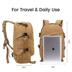 35L Waterproof Tactical <b>Backpack</b> High Density 900D Oxford Fabric Multi-Purpose Webbing System for Outdoor Hiking - Product Image 3
