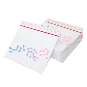Self-Adhesive Seal Printing File Bag Envelope Informações Courier Impressão Fabricante Kraft Paper