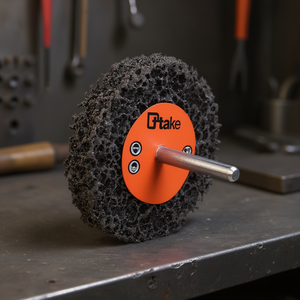 Disque de ponçage Ttake 50x13 mm, tige de 6 mm pour le polissage des métaux - Product Image 3