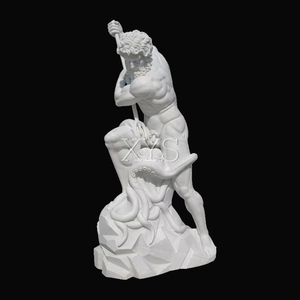 Décoration de jardin extérieure grandeur nature sculptée à la main sur commande : Statue de Vénus en marbre blanc - Product Image 2