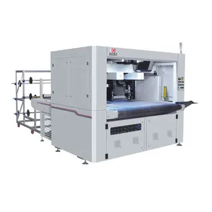 CNC Oscillating Blade Leather Cutting Machine for Toe Puff Stiffener with Recognition Camera