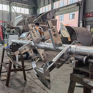 Khô bột Máy trộn cày <span class=keywords><strong>coulter</strong></span> <span class=keywords><strong>Mixer</strong></span> thép không gỉ ngành công nghiệp hóa chất pin lithium ngang cày <span class=keywords><strong>Mixer</strong></span> - Product Image 4