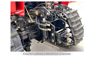 Nova Chegada: Mini Trator Agrícola de Esteira com Cultivador Rotativo para Arar, Nivelar, Capinar e Fertilizar - Product Image 5