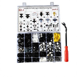 Fixations pour Hz5, 286 pièces, pour Volkswagen, Audi, Porsche, clips de porte, de coffre et de garde-boue, avec kit d'outils - Product Image 1