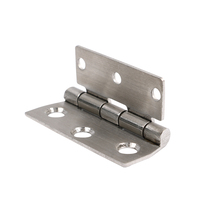 Charnière de porte sécurisée en acier inoxydable 304 pour armoire de cuisine, accessoires industriels pour yachts, hotte aspirante, armoire de stockage de produits chimiques de laboratoire