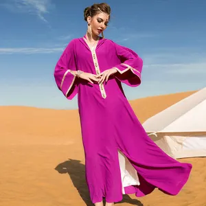 Zaynab Wholesale Fashion Abaya Muslim Clothing Turkey Sleeve Casual High End Kaftan Abaya Dresses Abaya