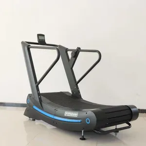 Fitness Equipment Fitness YG-T011 Wholesale Manual Treadmill Machine Training Running Commercial Curved Treadmill Body Excise
