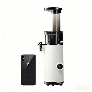 Nouveau 2026 Extracteur de jus lent pour fruits et agrumes, à petite ouverture, électrique, autonettoyant, portable, à moteur silencieux, en acier inoxydable, pour usage domestique et cuisine - Product Image 3