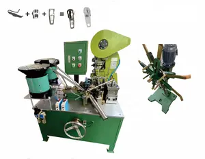 KYY Automatic Assembling Machine of #3 Nylon Auto-lock Slider, Zipper Slider Machinery, Zipper Making Machine