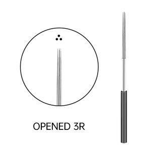 OEM/ODM חד פעמי פירסינג מחטי סיבוב קבוע איפור קעקוע מחטי Microblades מחט עבור גבות - Product Image 6