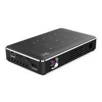 Mini projecteur de cinéma maison sans fil 3D 4K LED Full HD DLP intelligent 2 Go 16 Go Android 9 avec batterie intégrée portable P10 II