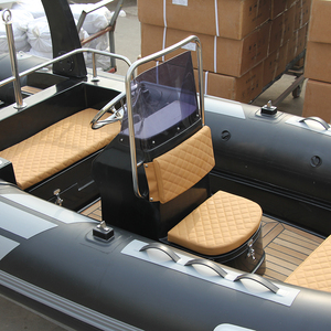 Bateau pneumatique à coque rigide en PVC/HYPALON <span class=keywords><strong>de</strong></span> 16 pieds avec remorque nervure 480 dériveur - Product Image 2