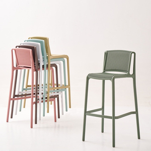 <span class=keywords><strong>Taburete</strong></span> alto de plástico popular moderno para comedor <span class=keywords><strong>y</strong></span> Bar en casa para mostrador de <span class=keywords><strong>mesa</strong></span> de cocina restaurante <span class=keywords><strong>y</strong></span> bar - Product Image 3