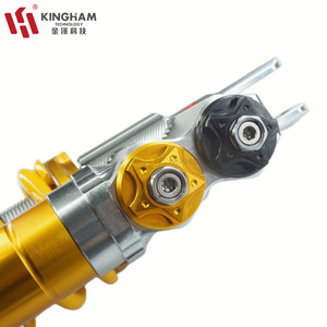 Amortisseurs <span class=keywords><strong>r</strong></span>églables à compression et rebond KINGHAM MMAX Forza BWM Vario Mio CNC pour suspension arrière de moto - Product Image 3